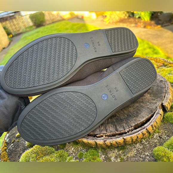 Rothy’s The Flat in Black Solid - Picture 7 of 9